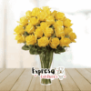 Jarrón con 24 Rosas Amarillas